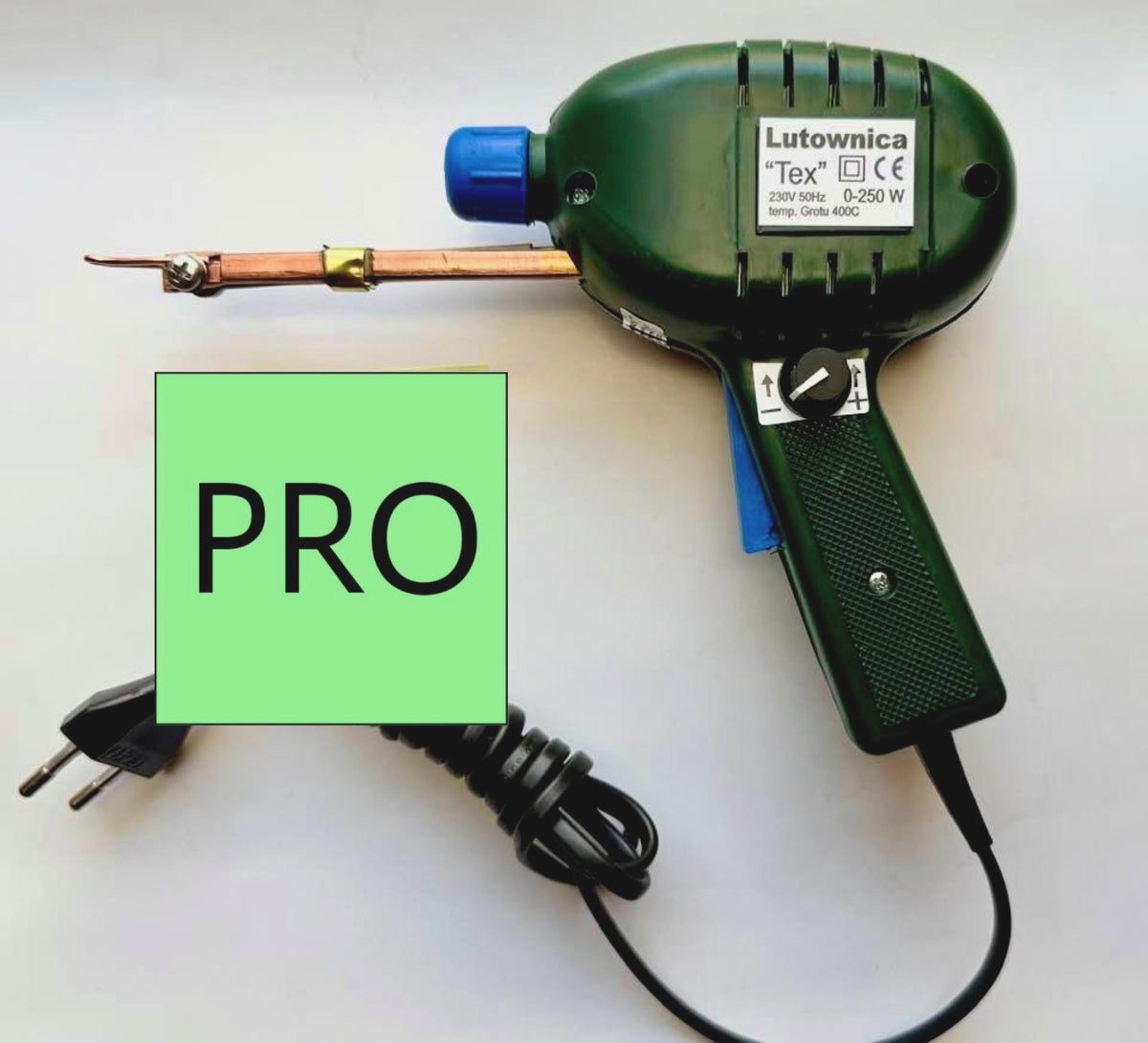 lutownica transformatorowa 0-250w PRO led regulowana